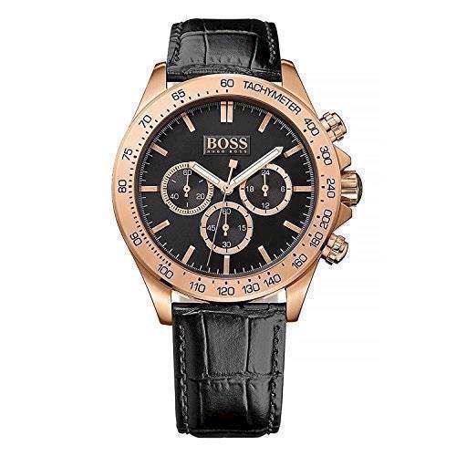 Image of fra Hugo Boss IP Rosaguld Ikon Quartz herre ur